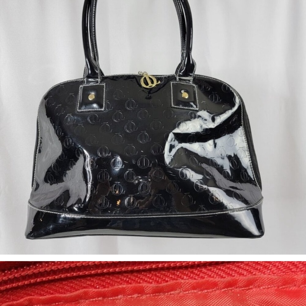 Chic Black Designer Shoulder Bag - Picture 3 of 10
